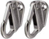 haowei Fender Hook, 2Pcs Fender Hanger Strong 316 Stainless Steel Safety Heavy Hook Marine Spring snap-Type Fender Fender Hanger Suitable for tug ...