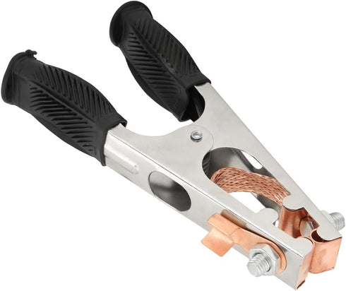 Welding Ground Clamp, 500A Electroplated Welding Earth Clip, Copper Grounding Clamp for Manual Welder(US Type)...