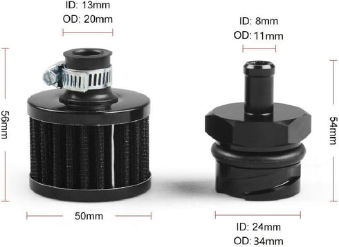 Valve Cover Oil Cap Breather for LS LSX LS1 LS2 LS3 LS6 LS7 Aluminum...