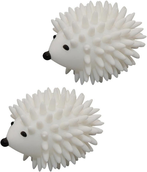 2pcs Silicone Hedgehog Laundry Balls, Anti-tangling and Stain-Removing Laundry Balls for Household and School Washing Machines...