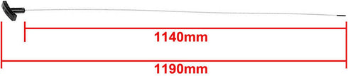 3mirrors Upgrade 3C3Z6750AA Engine Oil Level Dipstick Indicator Compatible with 2003-2006 Ford F-250 F-350 F-450 F-550 Excursion Super Duty 6.0L V...
