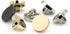 10 Pcs 10mm Zinc Alloy Buttons, Round Clothing Hook Buttons, Clothes Fasteners for Sewing Knitting Crafting, Silver...