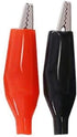 20Pcs Alligator Clips Black Red Soft Insulated Boots Covered Test Lead Clamp-(large)...