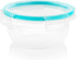 Snapware Total Solution 3-Cup Plastic Food Storage Container with Lid, 3-Cup Rectangular Meal Prep Container, Non-Toxic, BPA-Free Lid with 4 Locki...