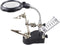 Desk Magnifier Loupe, Tabletop 3.5X 12x 3rd Helping Hand Soldering Tools LED Iron Stand Lens Magnifying Glass with 2 LED Lights, Adjustable Lockin...