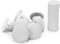 White Cloth Magnetic Duvet Clips with Magnetic Key for Easy Removal. Pack of 16 Comforter Fasteners That are Safe Locking and Holds up to 10lbs...