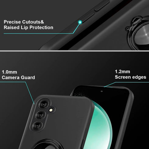 Astronaut Hidden Stand Case Cover for Samsumg Galaxy S23 FE, 6D Plating Spaceman Cartoon Cute Phone Case Shockproof TPU Protective Case for Samsum...