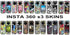 Insta 360 X3 Camera Waterproof Skin Compatible with Insta 360 X3 Action Camera (Zig Zak)......