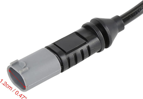 X AUTOHAUX 34356792571 Auto Vehicle Rear Brake Pad Wear Sensor for BMW X6 X5 11-16...
