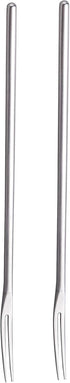 IMEEA Pickle Forks 8.85-Inch Long Handle Olive Fork Picks SUS304 Stainless Steel Pickle Forks for Jar, Set of 2...