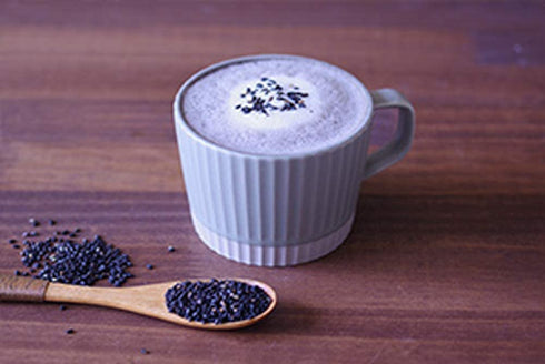 IPPINKA Japanese Black Sesame Latte...