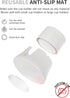 Anti-Spill Cup Holder, Drink Coaster with Anti-Slip Mat Fits Drink for Home Office Outdoors (White)...