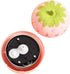Cute Fruit Cookie Kitchen Timer | Novelty Manual Cooking Alarm | Fun Shaped Mechanical Strawberry Windup for Home Desktop Decor...