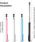 Universal Telescopic Stylus Pen for Touch Screens,Retractable Pointer Stick & Stylus with Special Flocking Tip,Extendable High Precision & Soft, S...