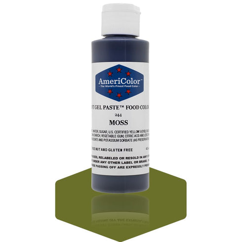 Americolor Soft Gel Paste Food Color, Moss, 4.5 Ounce Bottle...