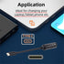 cablecc 7.4x5.0mm Input DC Jack to USB-C Type-C Power Plug Charge Cable for PD 9V 15V 20V 65W Laptop Phone...