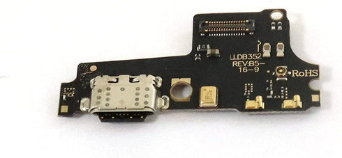 USB Charger Charging Port Dock Connector Ribbon Flex Cable PCB Board Replacement Compatible with Motorola Moto One P30 Play XT1941...