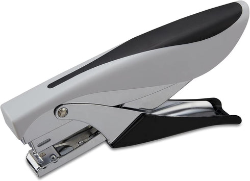 1InTheOffice Plier Stapler, Hand Held Stapler, 20 Sheet Capacity, Black/Gray, 1 Pack...