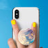 4 Pack Phone Grip,Cell Phone Holder for Smartphone,Finger Expanding Kickstand Stand - Pink Purple Rose Gold Marble......