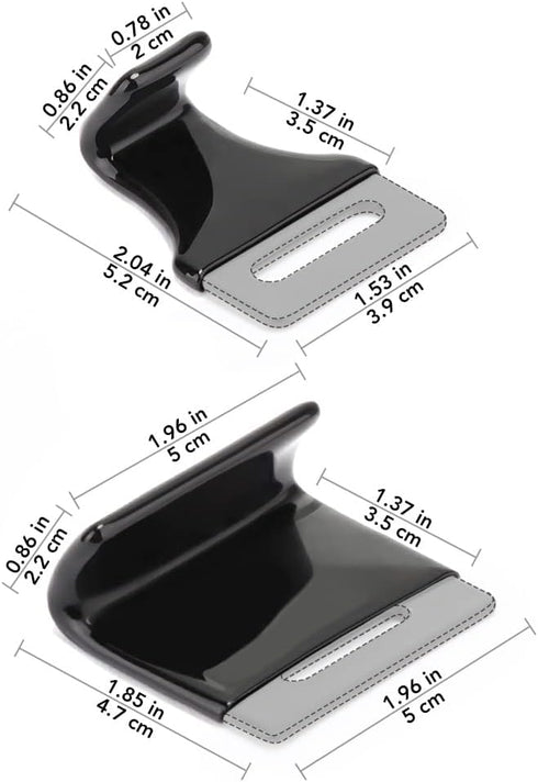 Upgraded Car Scratch Protectors for Trunk Bike Rack, Car Paint Protector for Bike Rack Hooks, Reliable Bike Car Rack Accessories (10 Pack) Black...