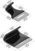 Upgraded Car Scratch Protectors for Trunk Bike Rack, Car Paint Protector for Bike Rack Hooks, Reliable Bike Car Rack Accessories (10 Pack) Black...