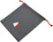 Universal Waterproof Headphone Protection Pouch Bag for Varias Headsets 11" x 9.25" inch Metallic Gray Color...