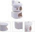 Cute Betta Fish Tank House with Cave Set, Small Mushroom Fish Aquarium Decor Pottery Hide Cave Habitat Hut for Betta Fish Passing or Hiding Safely...