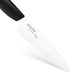 Kyocera Advanced Ceramic Revolution Series 4.5-inch Utility Knife, Black Handle, White Blade - FK-110 WH...