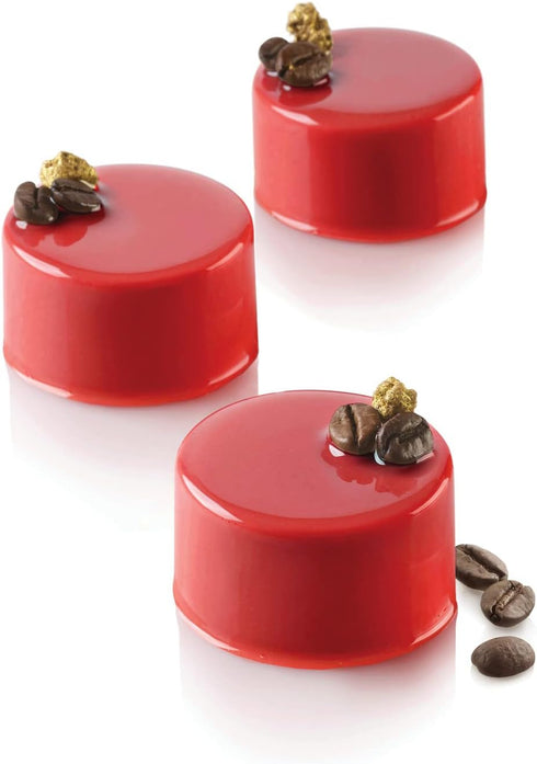 Silikomart Silicone Classic Collection Mold Shapes, Cylinder, Extra Large...