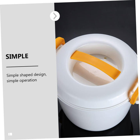 Rice Cooker Microwave Pasta Pot Office Lunch Container Bento Rice Microwave Egg Cooker Micro Pasta Cooker Microwave Rice Pot Rice Oatmeal Cooker T...