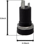 Maxmoral 6PCS Stereo Panel Mount Jack 3.5mm Audio Video Jack Socket Stereo Solder Panel Mount Jack Connector Headphone Jack Connector, Black...