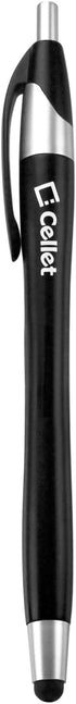 Fine Point Black Ink Pen and Universal Stylist Precision Pen for Capacitive Touch Screen Cell Phones & Tablets, Compatible for All Apple iPad Pro ...