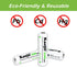 Rechargeable AA Batteries, 8-Pack Double A Battery 2800mAh, Pre-Charge NiMH Low Self Discharge Recharge up to 1200 Cycles...