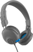 JLab JBuddies Learn On-Ear Kids Headphones, Retractable Boom Mic, Built-in Volume Regulators for Safety, Folding, Adjustable, Great for Schooling ...