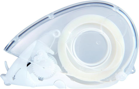 One-handed compact tape dispenser HariMouse (White)...
