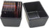 Sizikato Matte Black Porcelain Sugar Packet Holder Tea Bag Bowl, 5 Oz...
