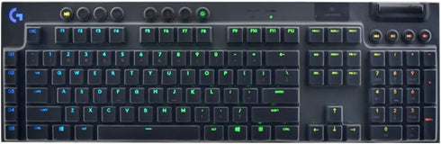 Silicone Clear Keyboard Cover Skin Protector Compatible with Logitech G915 Wireless Mechanical Gaming Keyboard & Logitech G815 RGB Mechanical Gami...