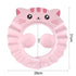 ITODA Baby Bath Shampoo Cap with Ear Protection Safe Bathing Visor Hat Soft Shower Wash Hair Adjustable Portable Shield for Children Kids...