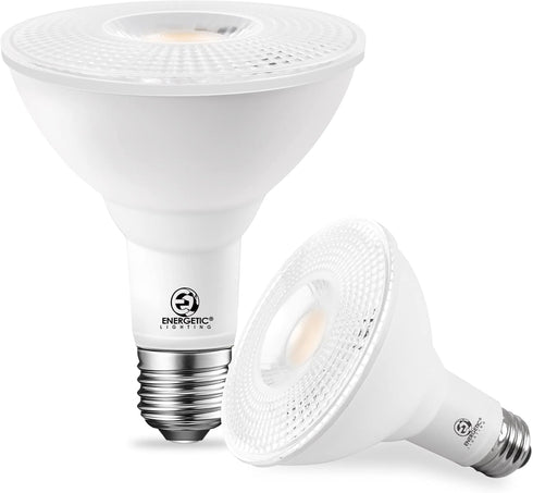Energetic PAR30 LED Bulbs, Flood Light Outdoor Indoor 10 Watt (75 Watt Equivalent), 5000K Daylight, 1000 Lumens, E26 Base, Dimmable, Waterproof LE...