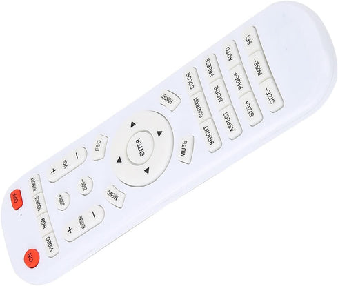 Projector Powerlite Universal Remote Elephas Projector Remote 16×5×2 White Remote Control Controller Replacement for Projector...