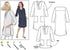 Style Arc Sewing Pattern - Roslyn Tunic Dress (Sizes 18-30)...