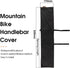 Bike Handlebar Protector Cover,Universal E-Bike Dustproof Waterproof Durable Transport Protection Case Fits Bicycle Straight Handle Bar 32*6.7in...