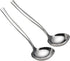 Idotry 2-Piece Stainless Steel Gravy Soup Spoon, Gravy Ladle Soup, Small Ladle...