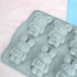 Candy Animal Silicone Mold Rabbit Bear Shape Chocolate Soap Cake Decorating DIY Kitchenware Bakeware Ice Mold Baking Tools (Rabbit Bear R_7.92 X7 ...