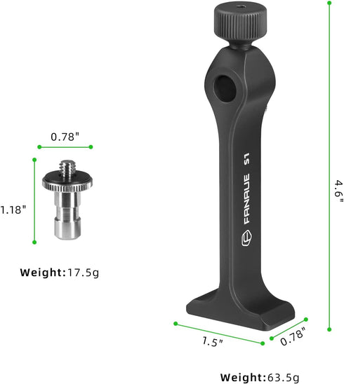 Binocular Tripod Adapter, Binocular Mount 1/4 Inch Threading Mount Aluminium (s1)...