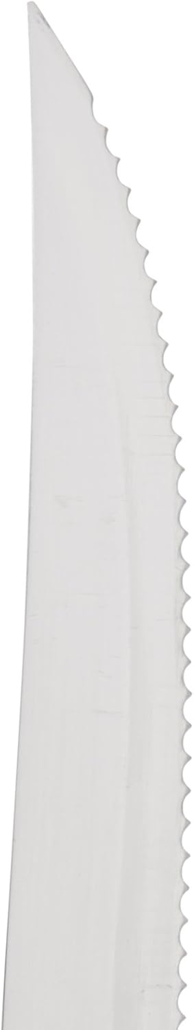 Steak Knives Serrated Set, Restaurant Quality, Stainless Steel, 4.25-Inch, Pointed Tip (12)...