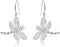 FIFATA Catwalk Sterling Silver 925 Women's Vivid Animals Small Dragonfly Pendant Drop Earrings...