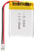 3.7V 600mAh Battery 503040 Lithium Polymer Ion Rechargeable Li-ion Li-Po Battery with 2P PH 2.0mm Pitch Connector......