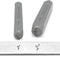 2 Sizes Metal Design Stamps Kit for Jewelry DIY Stamping Making. (Flower-2)...