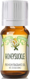 Good Essential Professional Honeysuckle Fragrance Oil 10ml for Diffuser, Candles, Lotions, Perfume 0.33 fl oz - Honeysuckle Aromatherapy Oil for S...